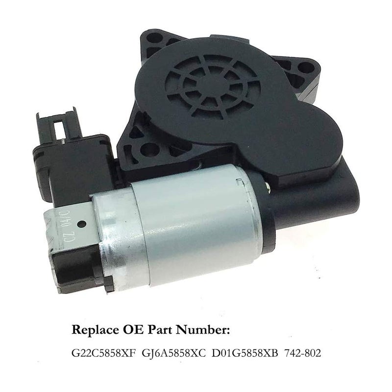 Syconeer Power Window Lift Motor for Mazda 3 5 6 CX-7 CX-9 RX-8 Replaces OE G22C5858XF GJ6A5858XC D01G5858XB - Image 3
